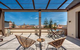 Amazing Views Of Alghero Old Town And The Sea